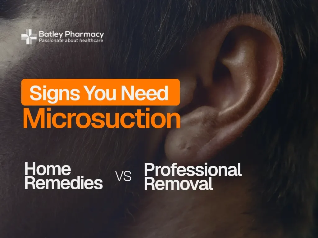 Signs You Need Microsuction: Home Remedies vs Professional Removal